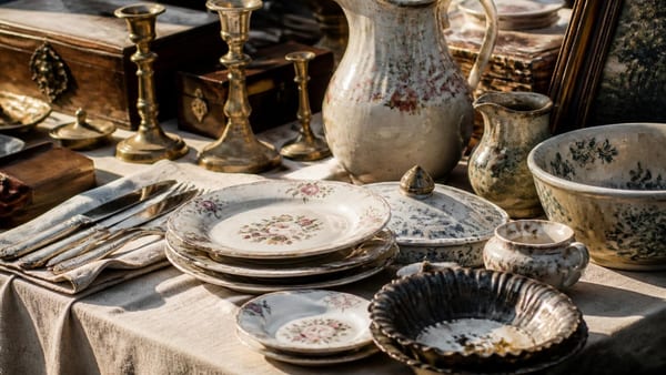 Julie Andrieu : ses pépites chinées en brocante