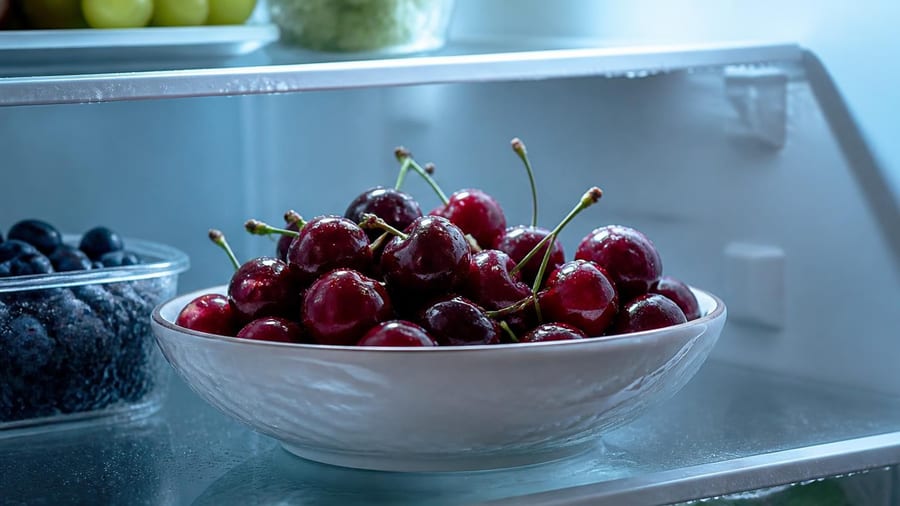 Pas dans la corbeille : les cerises se conservent bien mieux à cet endroit-là