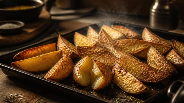 Pommes de terre au four toujours molles ? Cette étape avant la cuisson les rend enfin ultra croustillantes