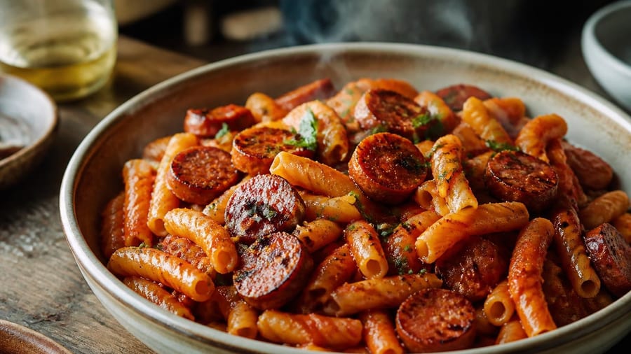 "C'est une recette de malade !" : les pâtes aux merguez de Norbert Tarayre