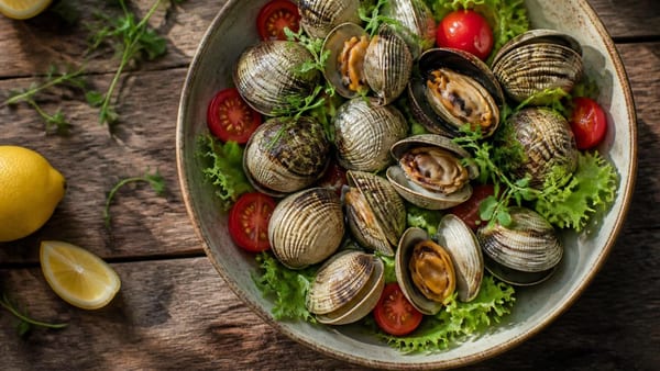 Riche en fer et prête en 15 minutes, cette salade originale de coques gourmande mérite une place dans vos menus