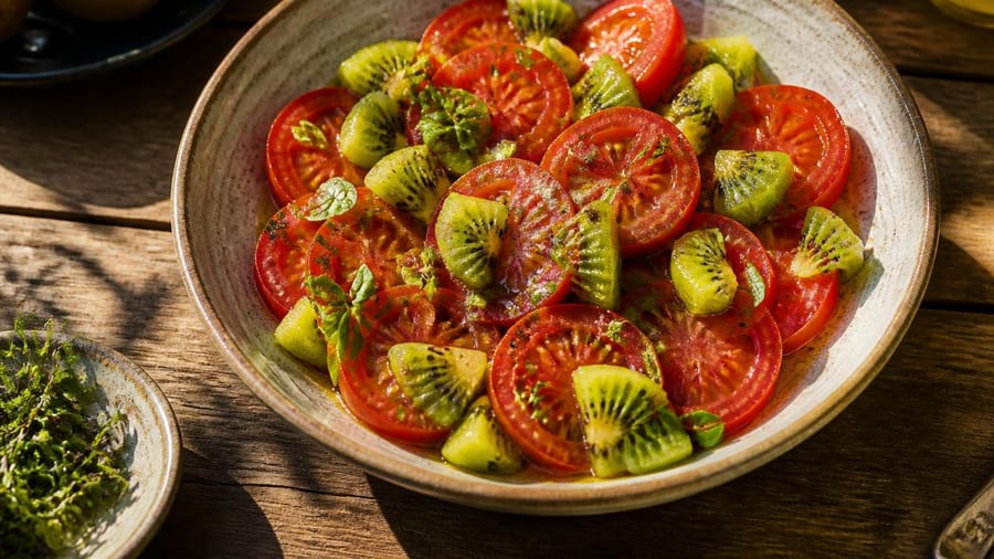 Ne faites plus vos salades de tomates sans ce fruit acidulé : depuis, on me la réclame deux fois par semaine